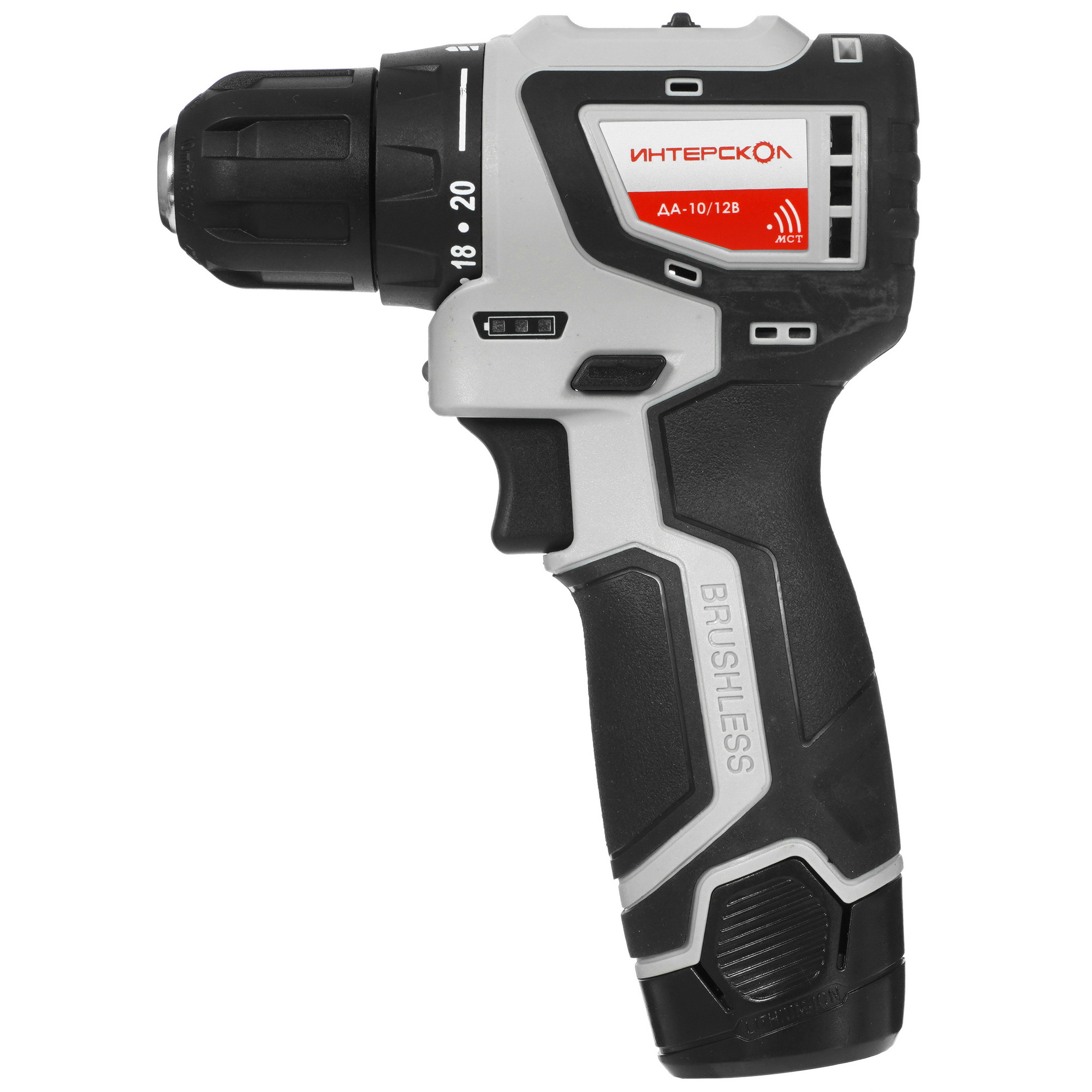 Дрель-шуруповерт Интерскол ДА-10/12В МиниМАКС АПИ-Т 12V 9929629 STDN-0018403