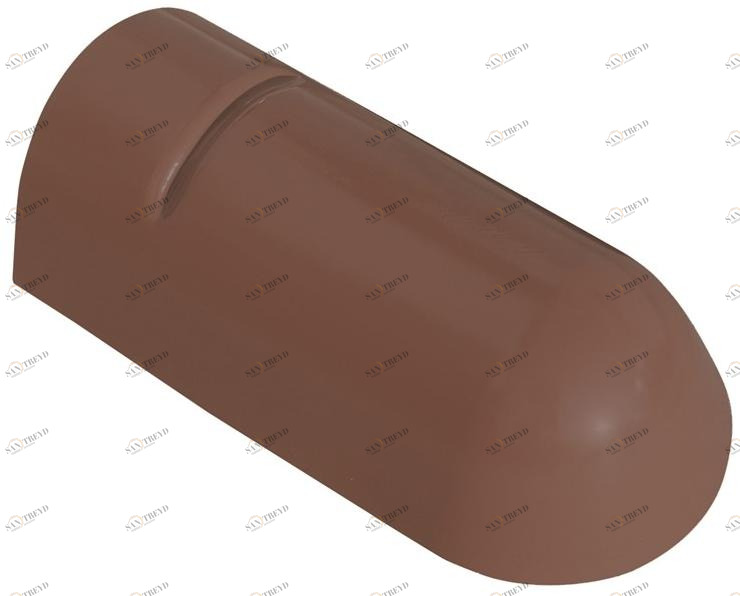 First Corporation Темно-коричневый концевой гребень Cover-life sun-id-1406529