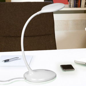 033996 Настольная лампа LED белая Schuller Scoop