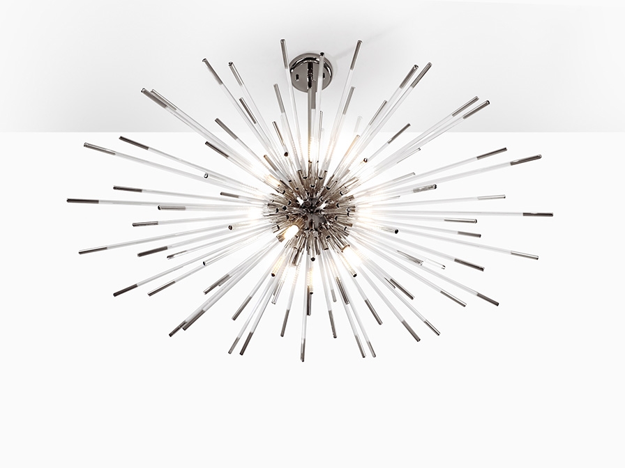 085097 Подвесной светильник DIM 9L хром Schuller Evasion - Вид №1