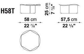 B&B Italia Пуф / журнальный столик Hive sun-id-1426227 - Вид №4