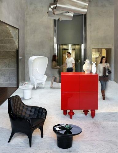 BD Barcelona Design Кресло с мягкой обивкой из тафтинга Showtime sun-id-1416981 - Вид №4