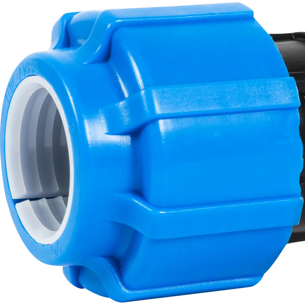 Переходная муфта ПОЛИТЭК 25 мм x 1/2" для соединения ПЭ труб с металлом 13503387 STLM-0003230 - Вид №1