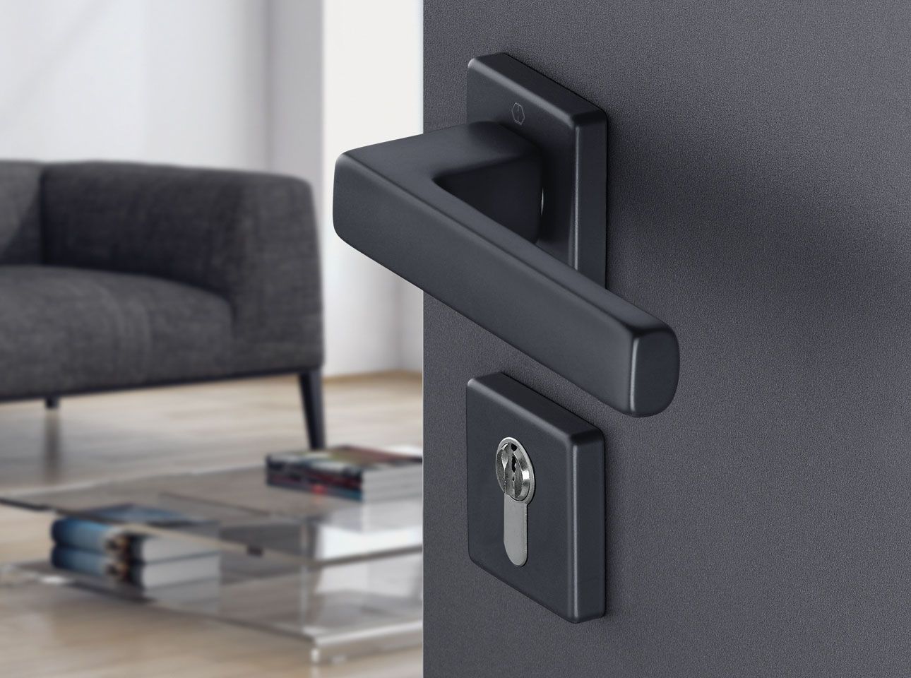 Алюминиевая ручка на розетке HOPPE Тулон ARCH-00145844 - Вид №2