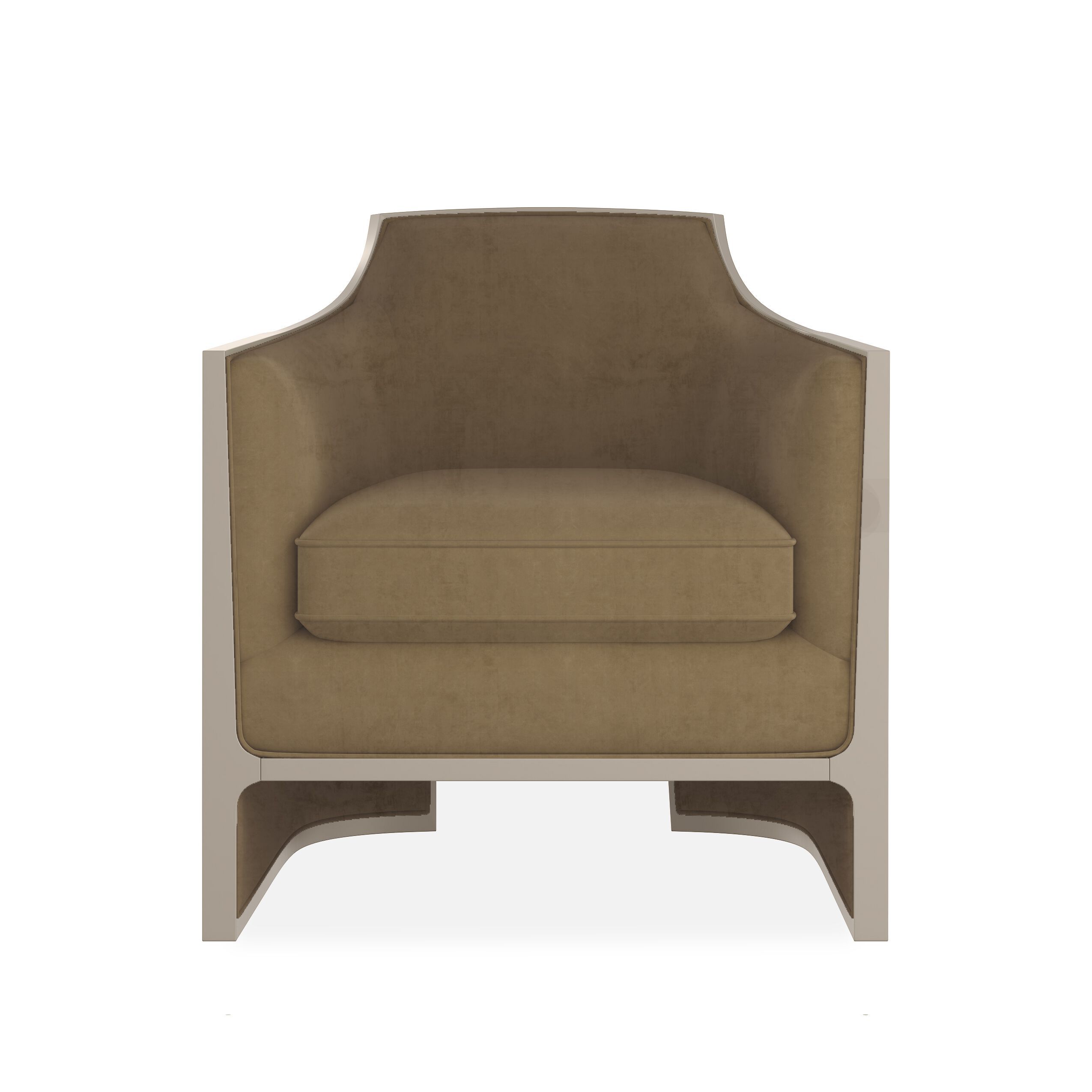 Тканевое вращающееся кресло с подлокотниками Caracole THE CAT'S MEOW ARCH-00010174 - Вид №12