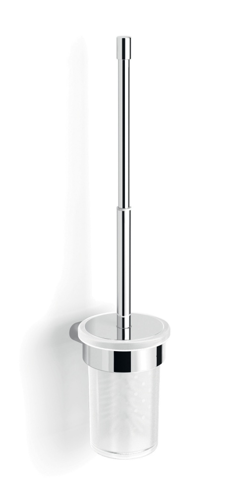 A133/03(13) Gedy G-Azzorre, настенный стеклянный ёрш, цвет хром 