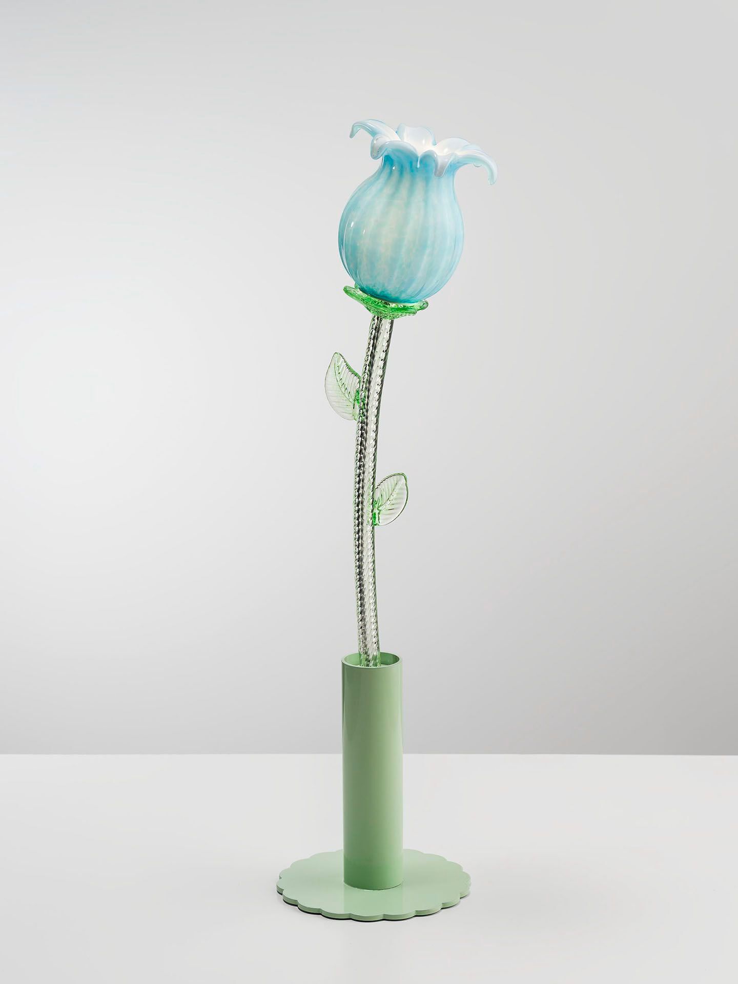 Светодиодная настольная лампа из муранского стекла с батарейным питанием MULTIFORME цветы в Стране Чудес ARCH-00039757 - Вид №8
