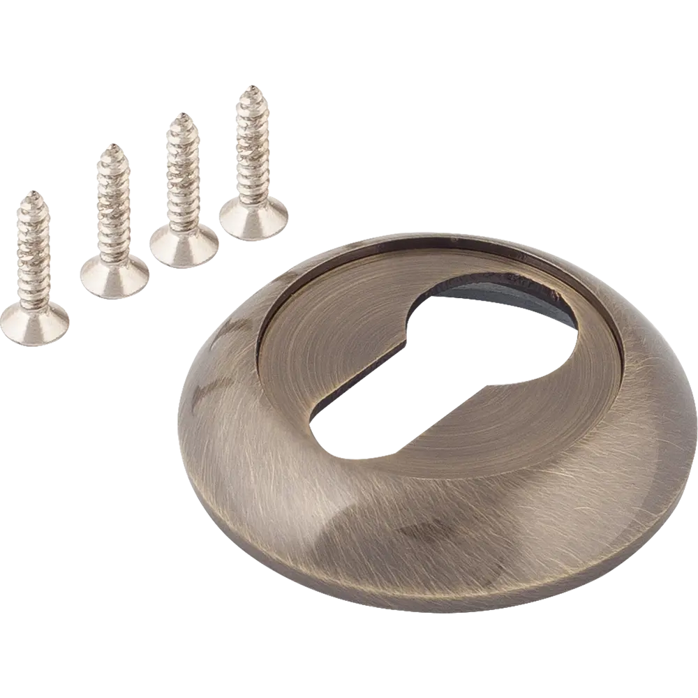 Накладка под цилиндр RM ABG-6 цвет бронза 2 шт FUARO STLM-2175046 - Вид №2