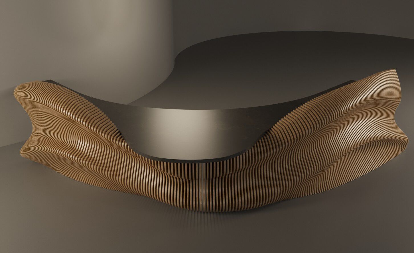 Стойка регистрации из фанеры MYWOODREAM SILVY ARCH-00027515 - Вид №3