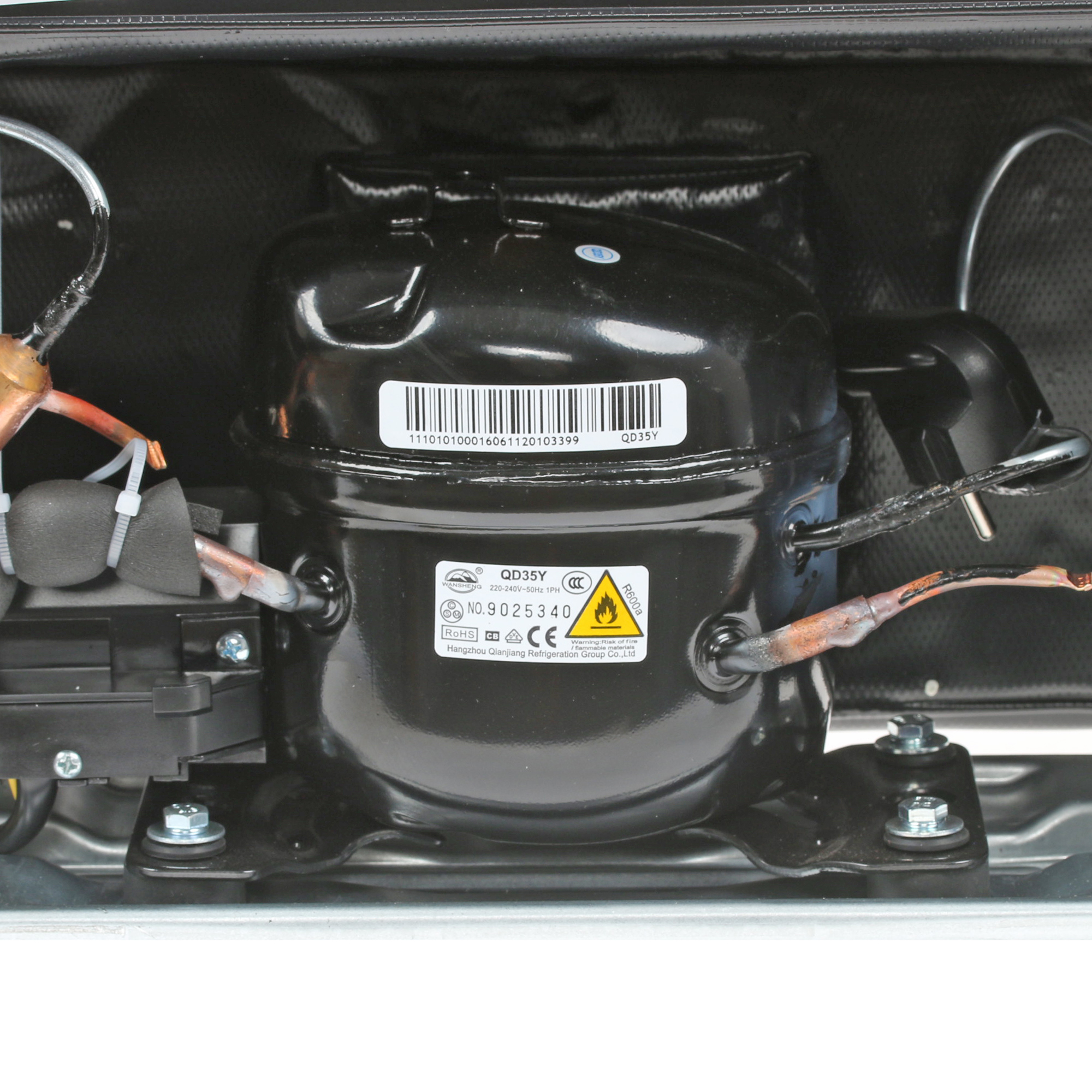 8116402 Холодильник компактный   Бирюса M50 серебристый STDN-0095042 - Вид №8