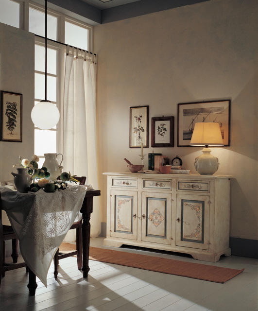 R-1883 Tifernoit Фасонный буфет 3 ящика, 3 дверцы Soggiorno  - Вид №2