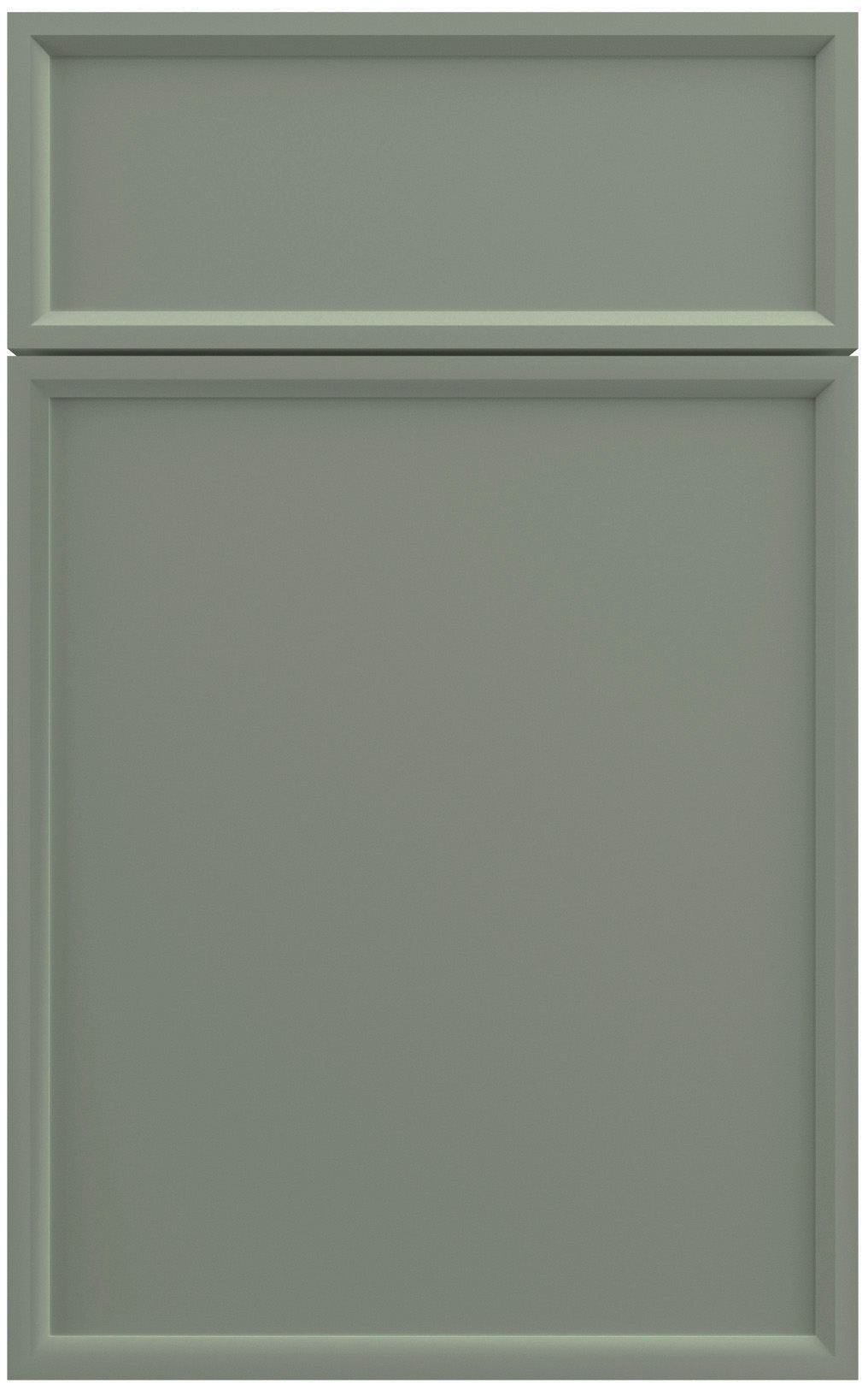 Фасады для кухни Модерн Фрезеровка «Модена» Дикая мята №557 SIDAK SIST354-11029