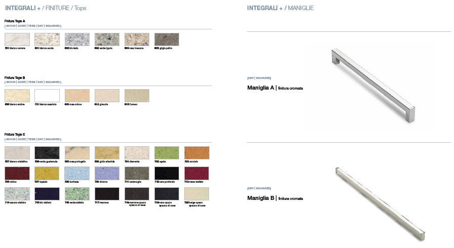 DAY2 Комплект мебели cm 70+55 Berloni Bagno 43251 - Вид №2