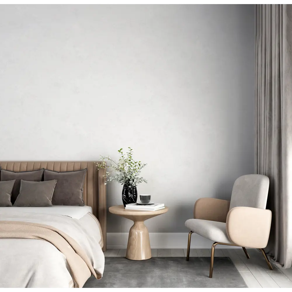 Флизелиновые обои Wallsecret Esmeralda белые с виниловым покрытием 89407989 STLM-1579222 - Вид №4