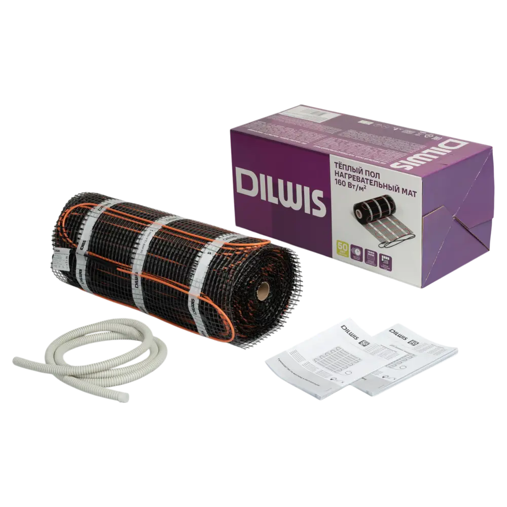 Нагревательный мат для теплого пола DILWIS 12 м2 1920 Вт 89398470 STLM-2201164  - Вид №1