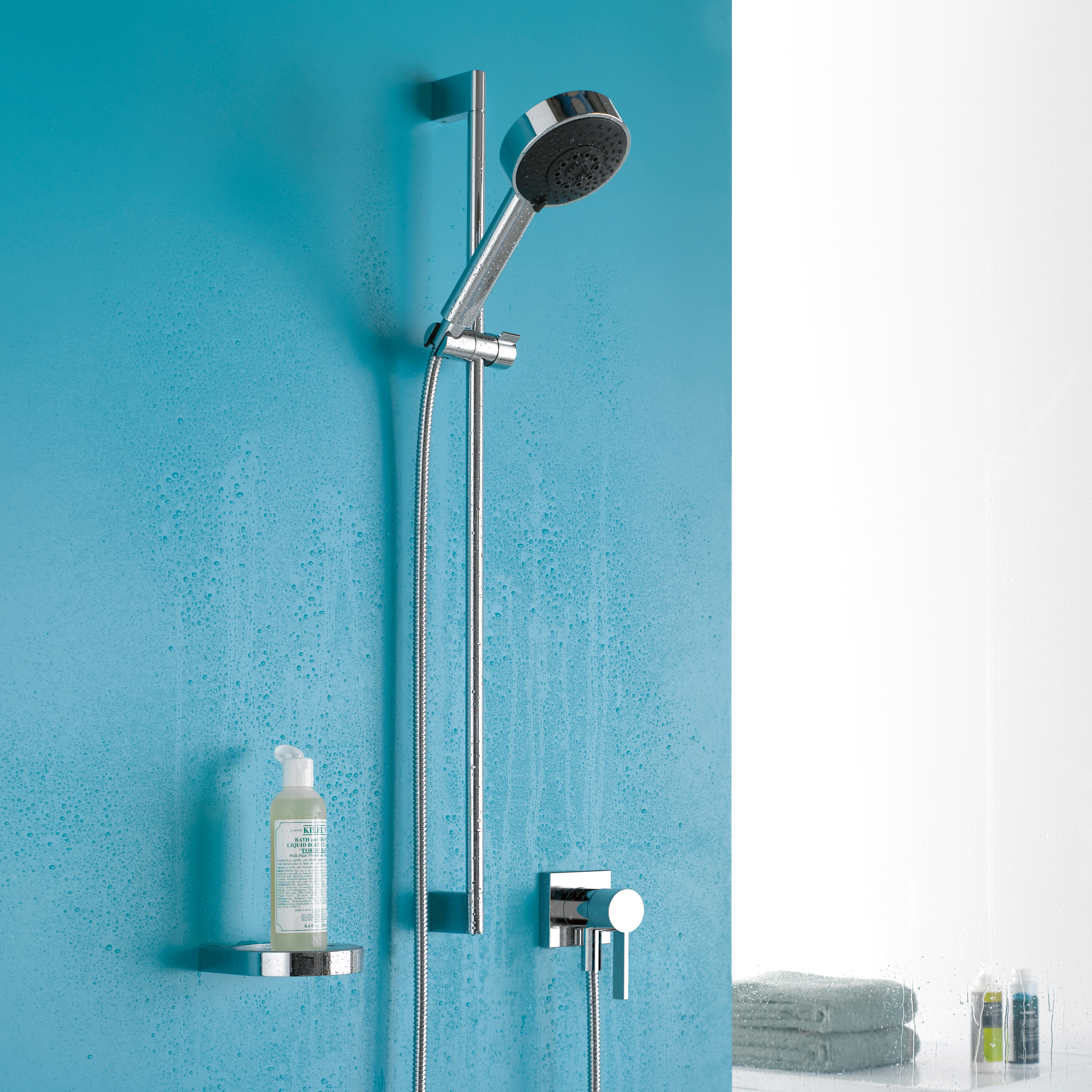 Однорычажный смеситель скрытого монтажа со встроенным душем с душевым набором без ручного душа - Хром DornBracht CL.1 36013970-00 - Вид №1