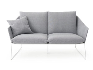 2-местный тканевый съемный садовый диван