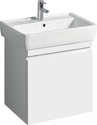 44764 IFO Renova Плоская тумба под умывальник, с ящиком и внутренним ящиком, W = 926 мм, W1 = 1000 мм, T = 438 мм, вяз, пленка  - Вид №6