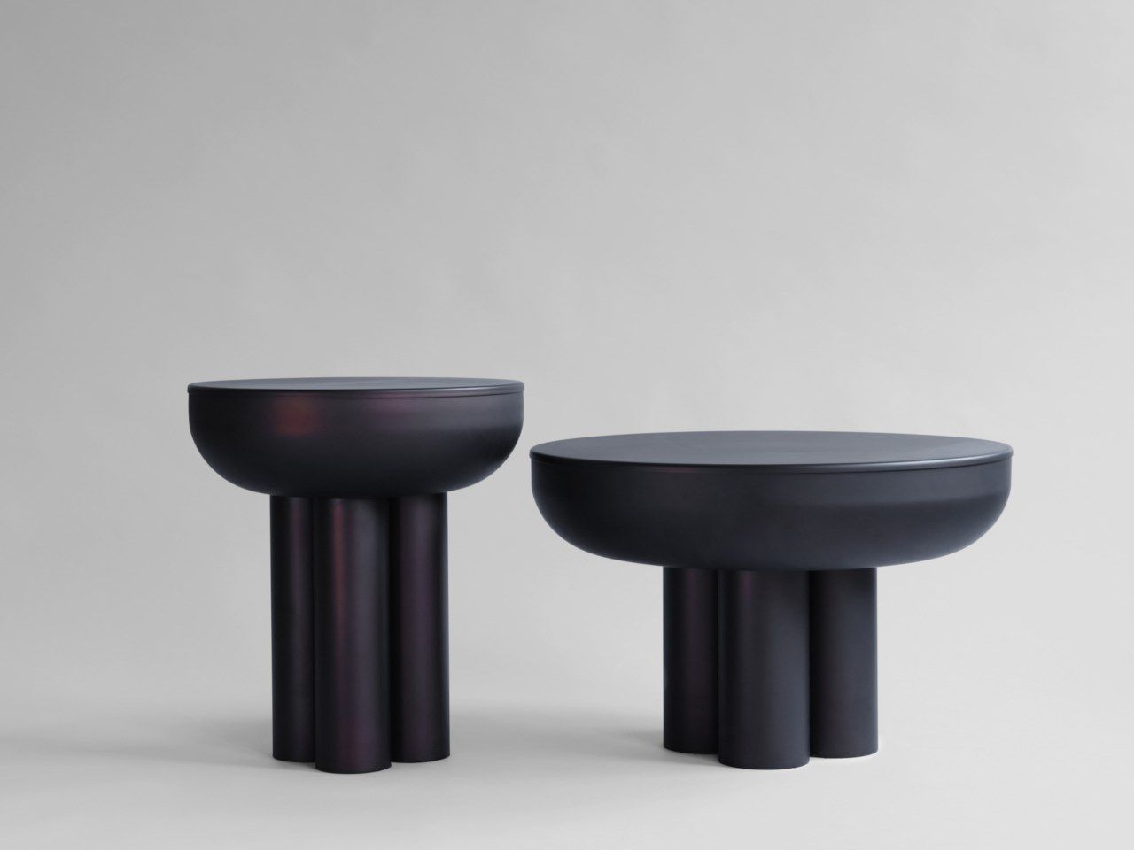 Алюминиевый низкий круглый журнальный столик 101 Copenhagen Crown ARCH-00107011 - Вид №1