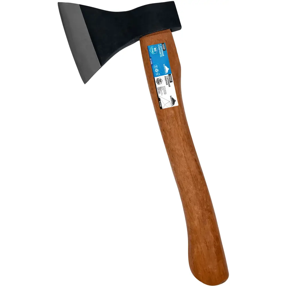 Топор Vertextools с деревянной рукояткой для профессиональной работы с древесиной 89359975 STLM-1379395
