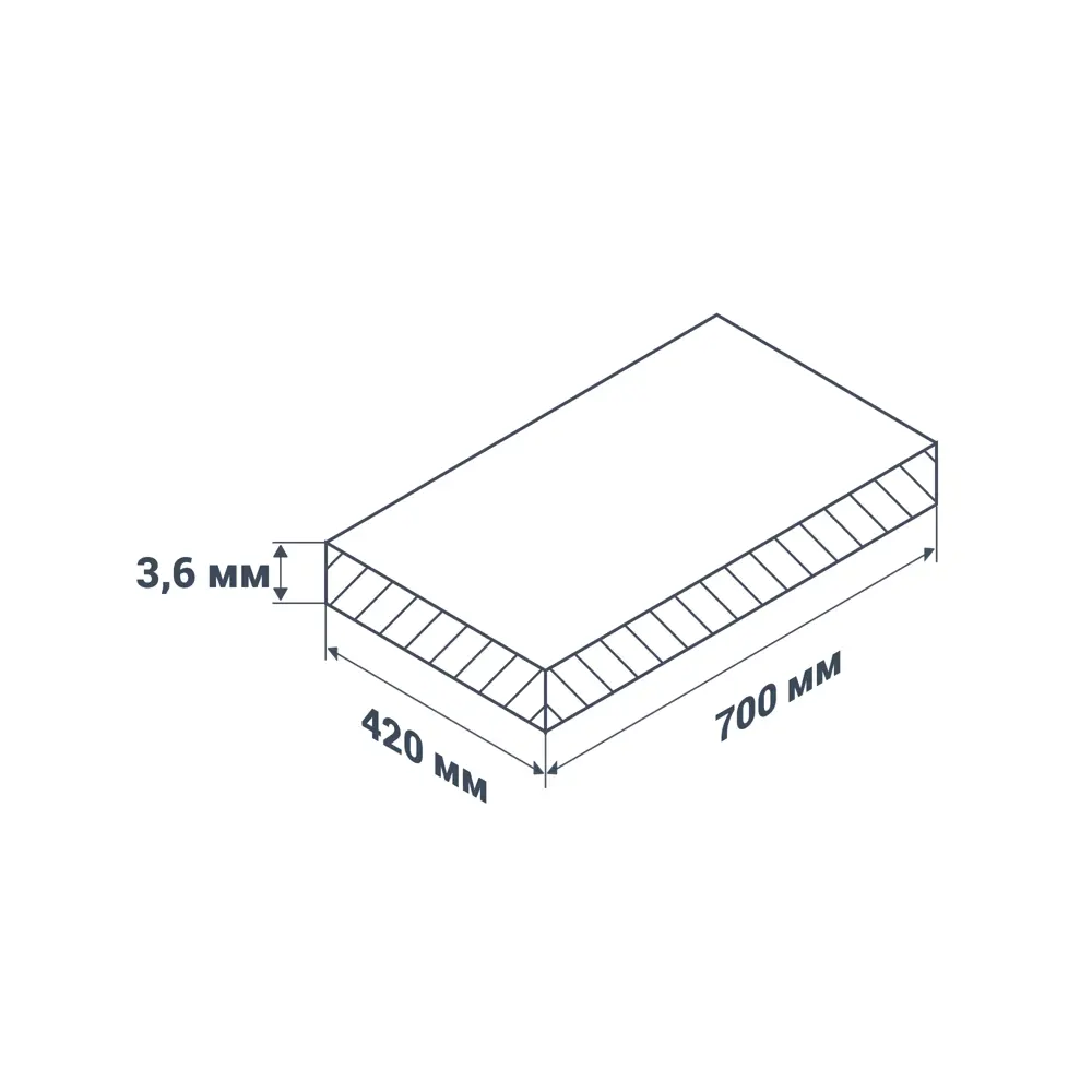 Настенная плитка ПВХ Artens Renowall белый 700x420x3.6 мм 2.058 м² 7шт 83701354 STLM-2142300  - Вид №5