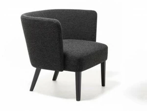 La Cividina Кресло из ткани с подлокотниками Velour