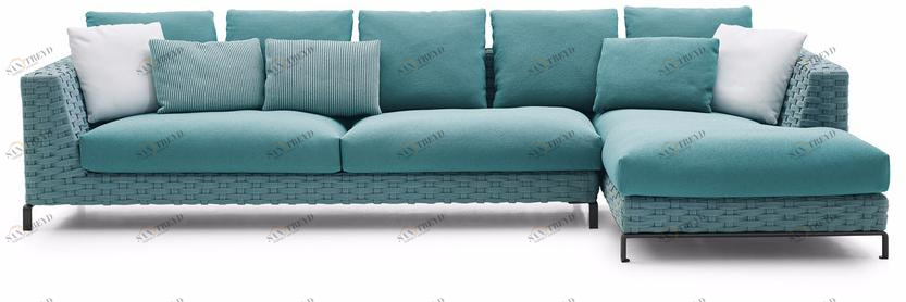 B&B Italia Outdoor Диван с шезлонгом Ray outdoor sun-id-1380308