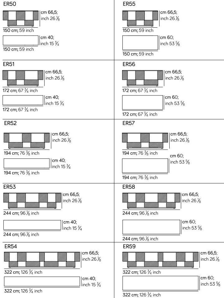 AMURA Буфет из металла с мраморной или деревянной столешницей Eresia Am040.er52 - Вид №5