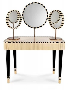 Scarlet Splendour Мобильный туалет в мдф Vanilla noir