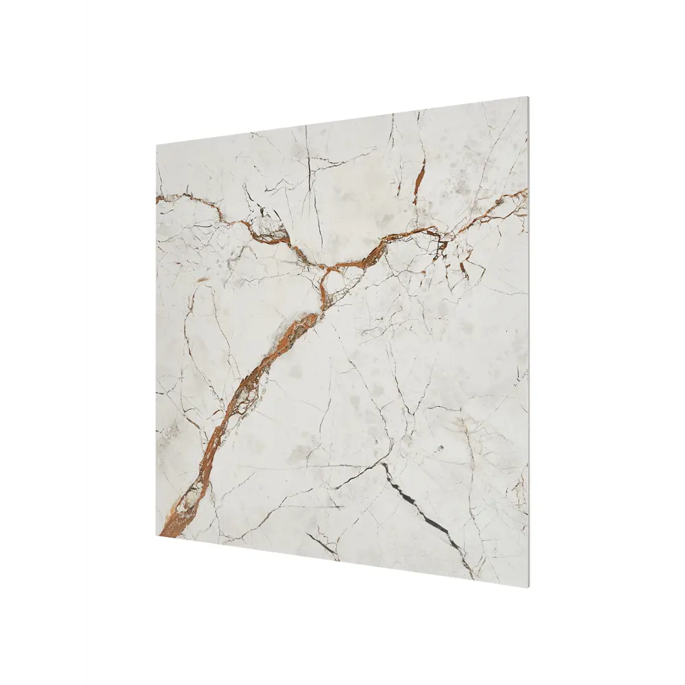 Керамогранит Duna Magnum White Carving 60x60 матовый карвинг цвет серый 1.44 м² Santreyd STLM-2200012 - Вид №3