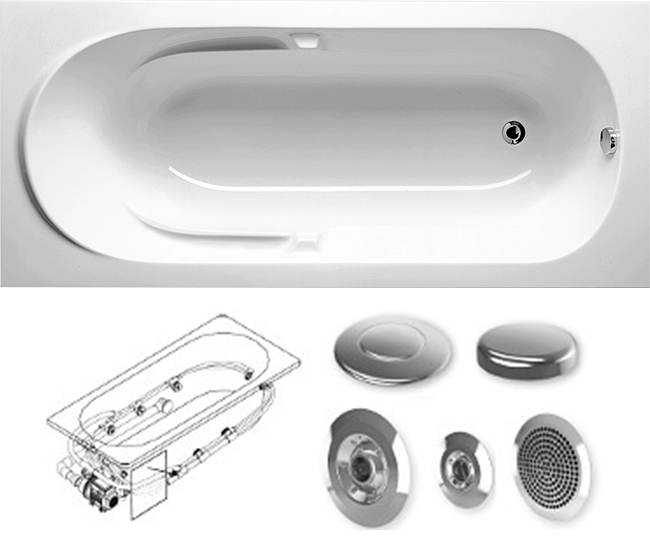 BC3100500000000_hit1 Ванна Riho Future Santreyd - Вид №2