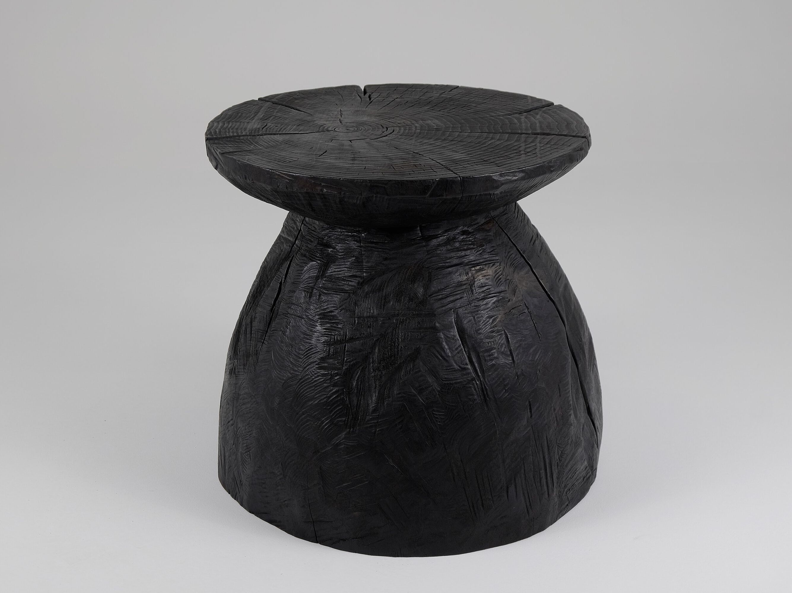 Круглый журнальный столик из дуба Logniture Jownik ARCH-00060525 - Вид №5