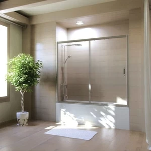 Шторка на ванну 160x150 GV-502 GUTEWETTER SLIM PART