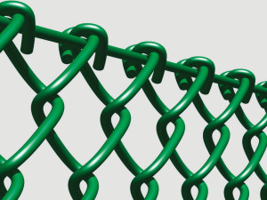 Забор из проволочной сетки