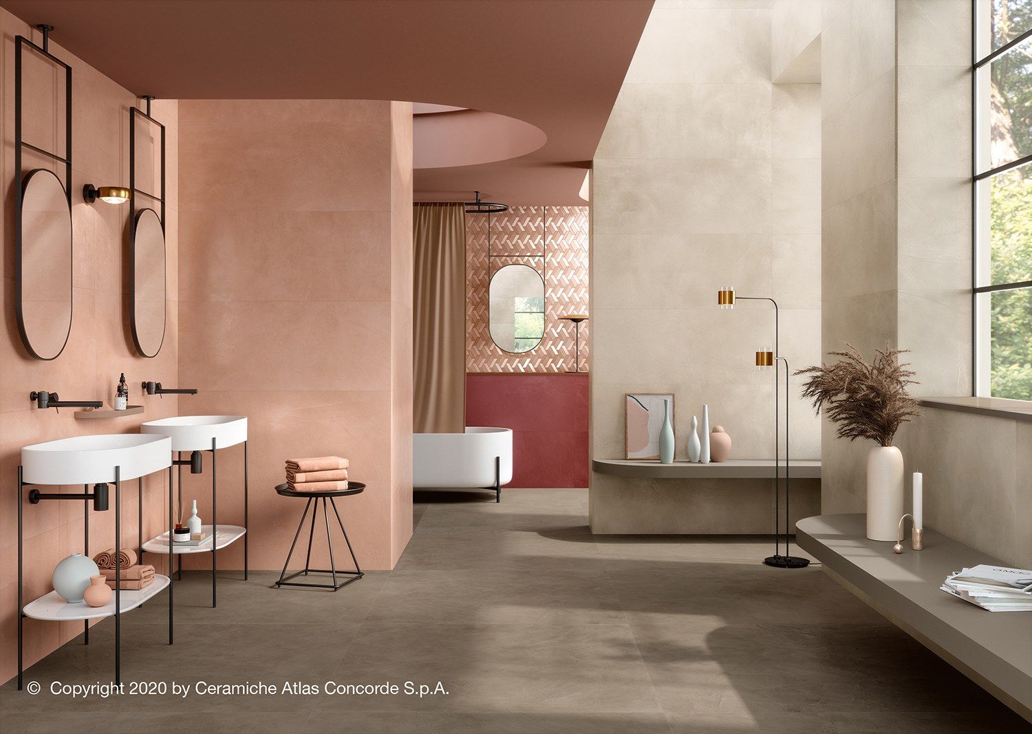 Белое керамическое покрытие с эффектом смолы Atlas Concorde ARCH-00113266 - Вид №13