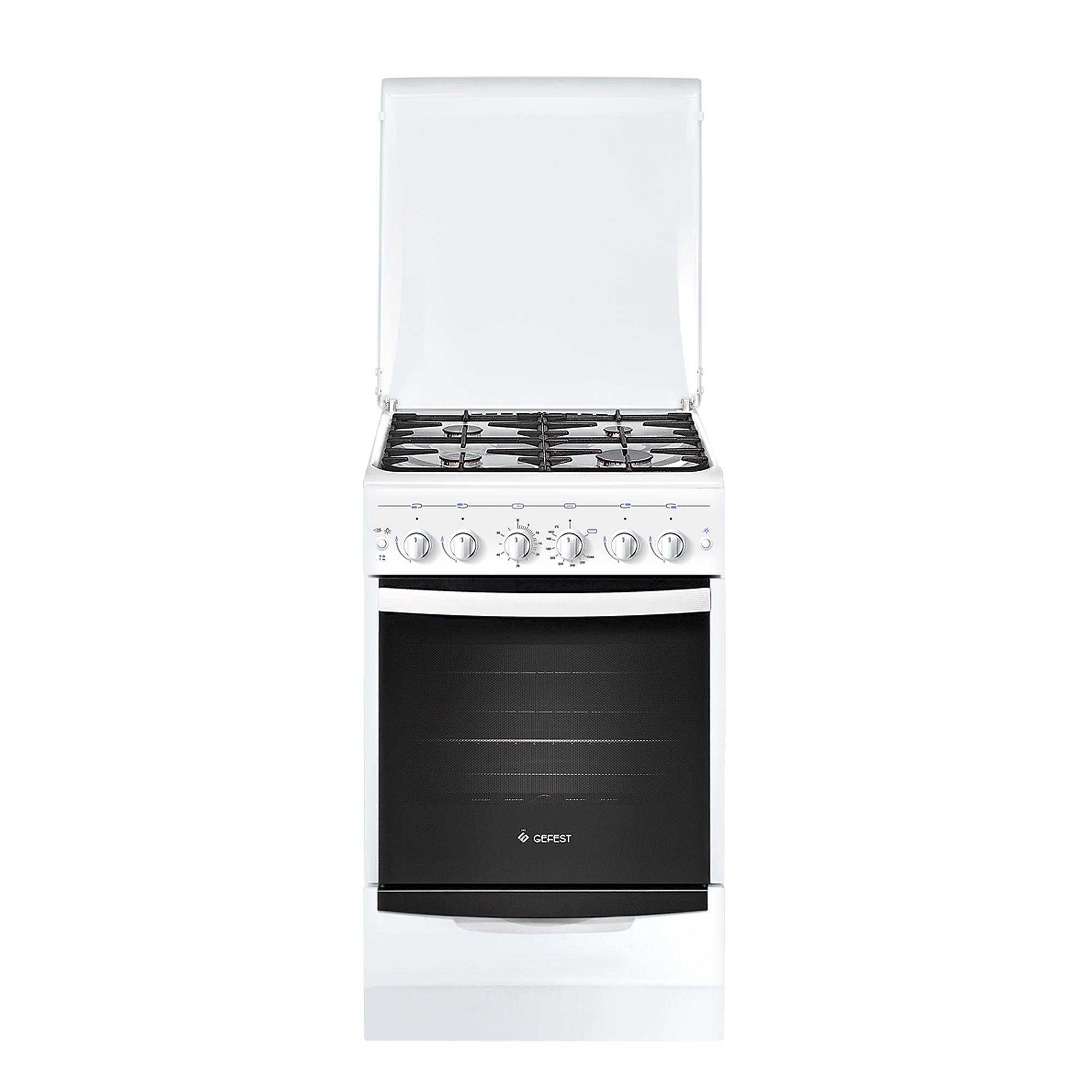 9055845 Комбинированная плита Gefest ПГЭ 5101-02 белый STDN-0121006