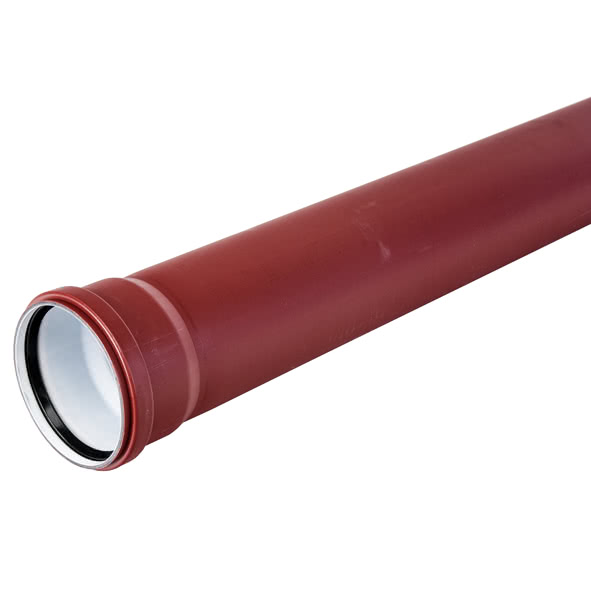 8M3100752000 SANHA M3-100 труба с раструбом  DN 70 / OD 75 / L=2000mm мм  - Вид №1