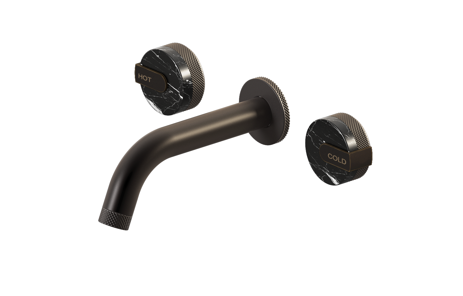 E-11530-R2MB-L1OB-GM Смеситель для умывальника из 19,1см носикем (внешняя часть) GRAFF MOD+