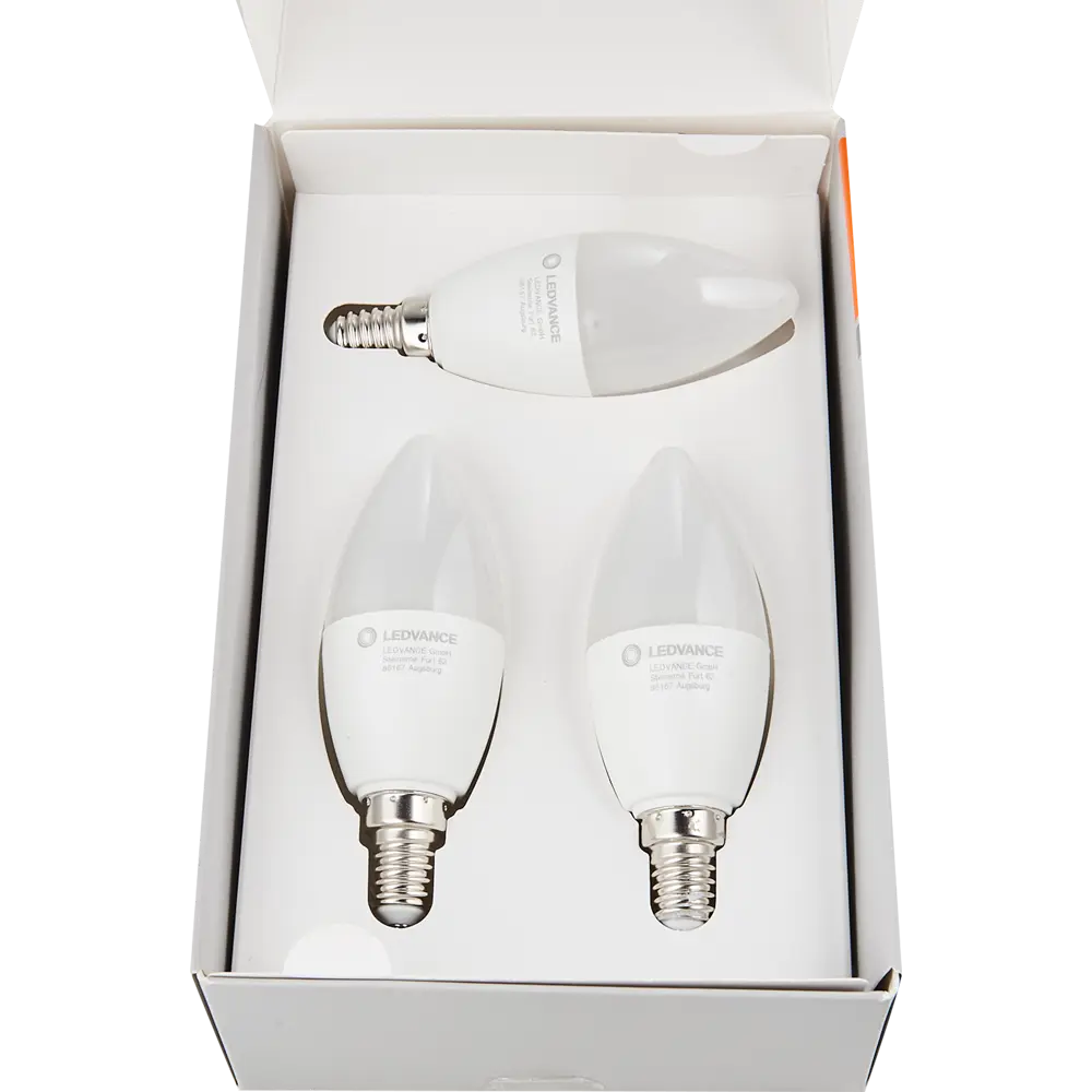 Набор умных ламп светодиодных Wi-Fi Osram Smart Plus E14 220-240 В 5 Вт свеча матовая 470 лм изменение оттенков белого 3 шт 89143941 STLM-2099813 LEDVANCE  - Вид №4