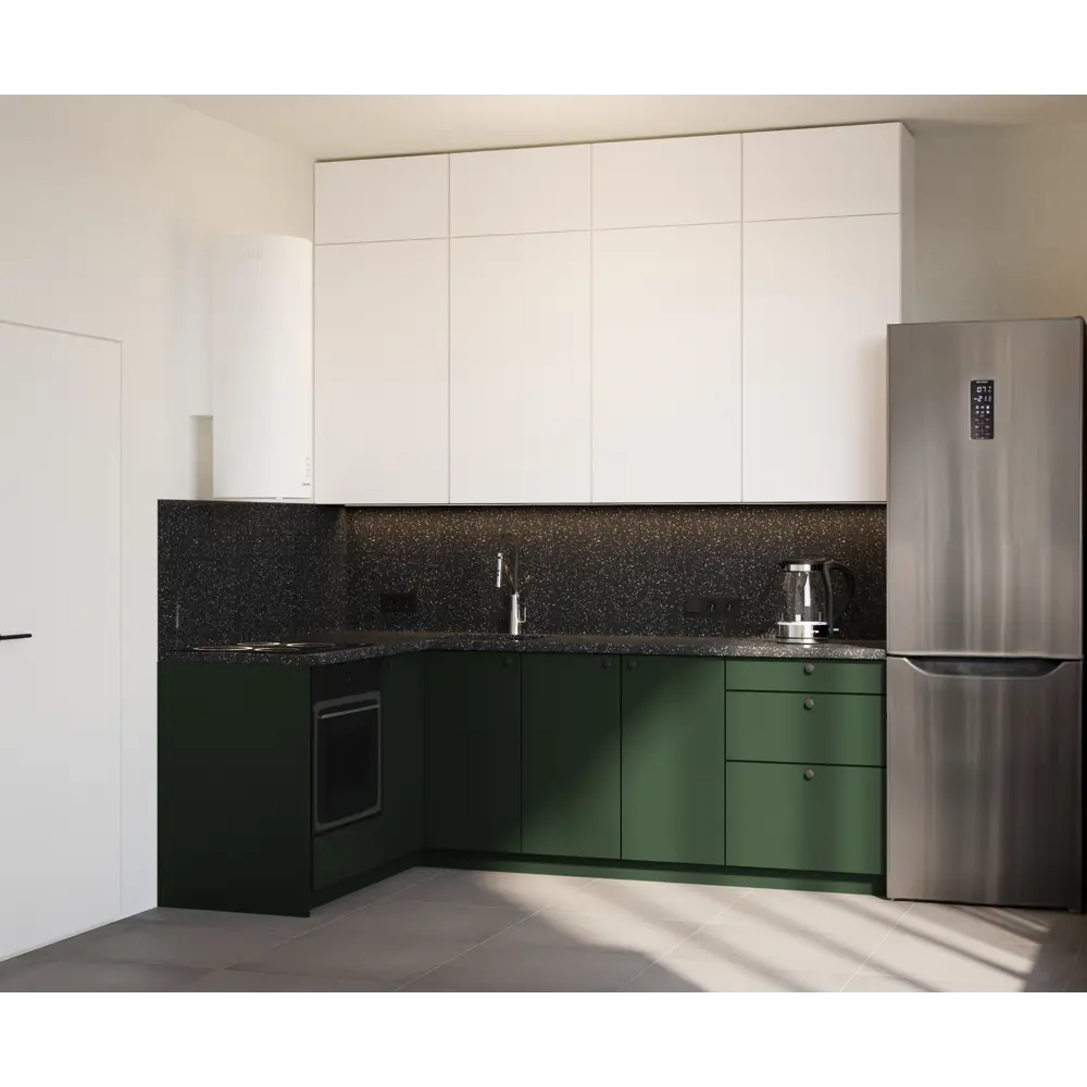 Фасад кухонного шкафа София Тайга 59.7x102.1 см KONSENSA ЛДСП цвет зеленый STLM-2081700 - Вид №2