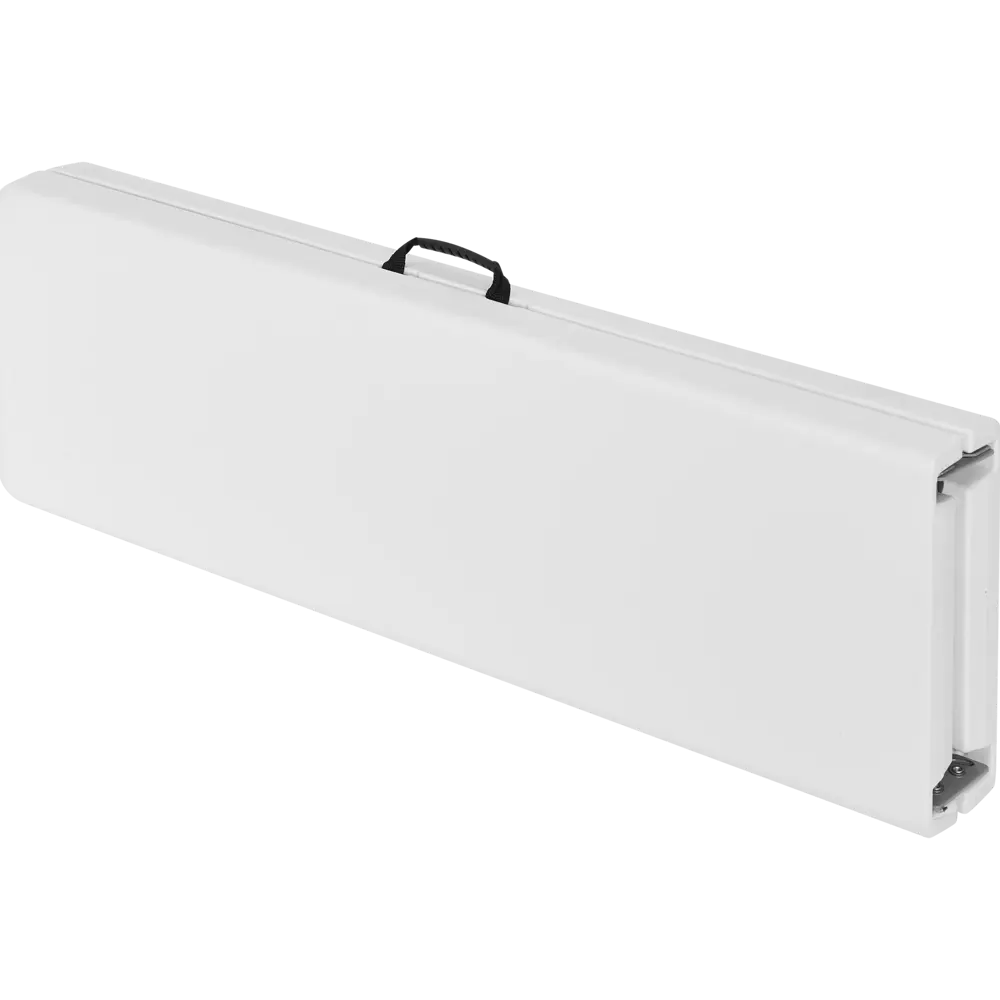 Скамья садовая складная Сатурн 184x31x44 см сталь/полиэтилен белая 82303188 STLM-2135646 Santreyd  - Вид №1