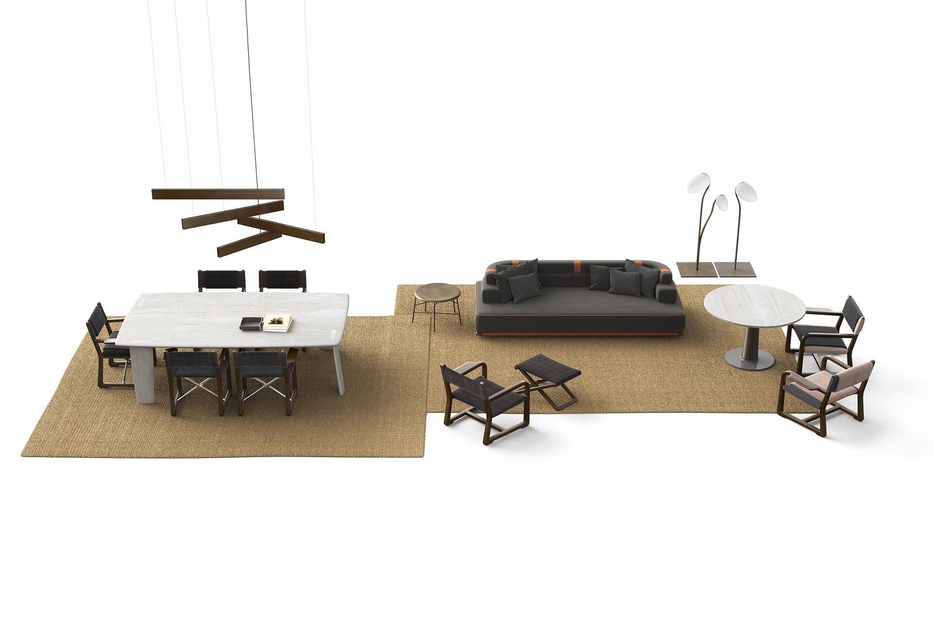 Складной стул директора из красного дерева и ткани Exteta Loro Piana Interiors, Delight Chairs St. Moritz от Exteta ARCH-00073041 - Вид №10