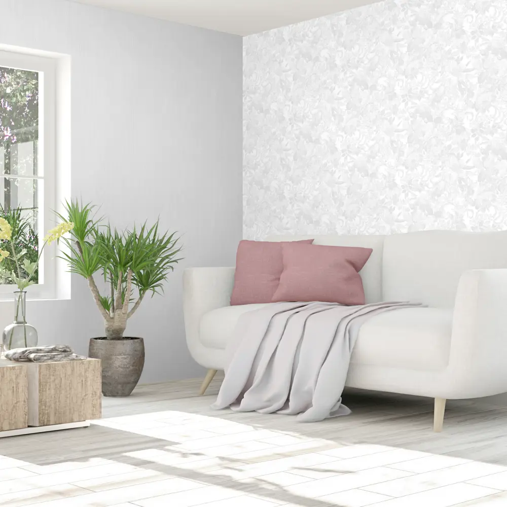 Обои флизелиновые Ateliero Amore Mio белые 1.06 м 889301 82638380 STLM-2035008 - Вид №3