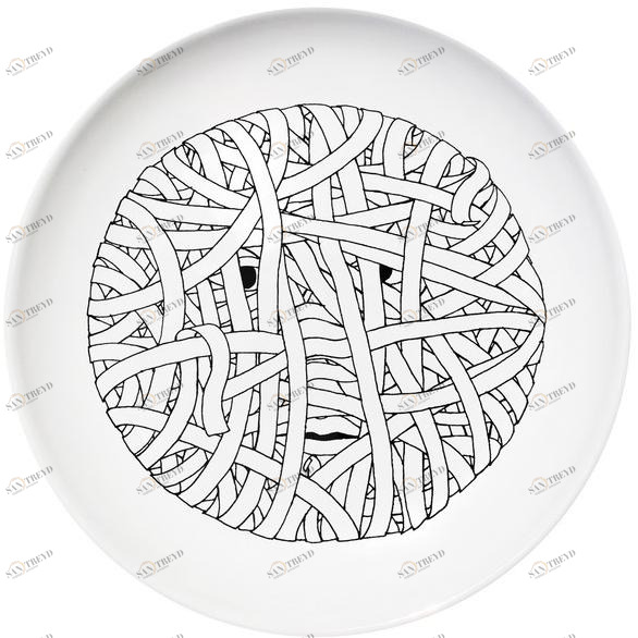 Kiasmo Керамическая тарелка Ulysses 2014kddulyd