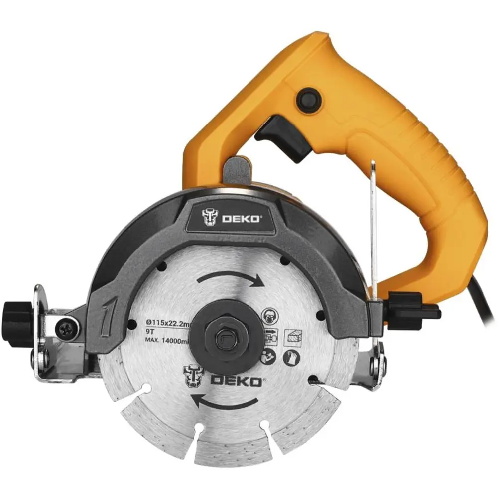 Циркулярная пила DEKO DKCS1450W для профессиональной резки бетона и камня 89370292 STLM-0844798 - Вид №1