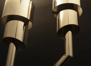 Настенный светильник с факелом LUXXU Tycho