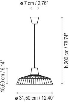 BOVER Подвесной светильник уличный со светодиодом sun-id-1479765 - Вид №2