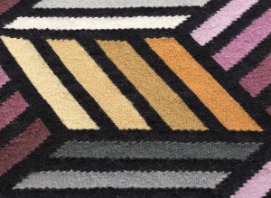 100425 Ковер Hexagon Orange 188x305 GAN Parquet