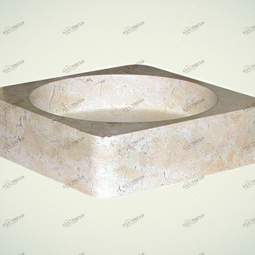 FLW011 Накладная раковина на столешницу  овальная BATi BALi 