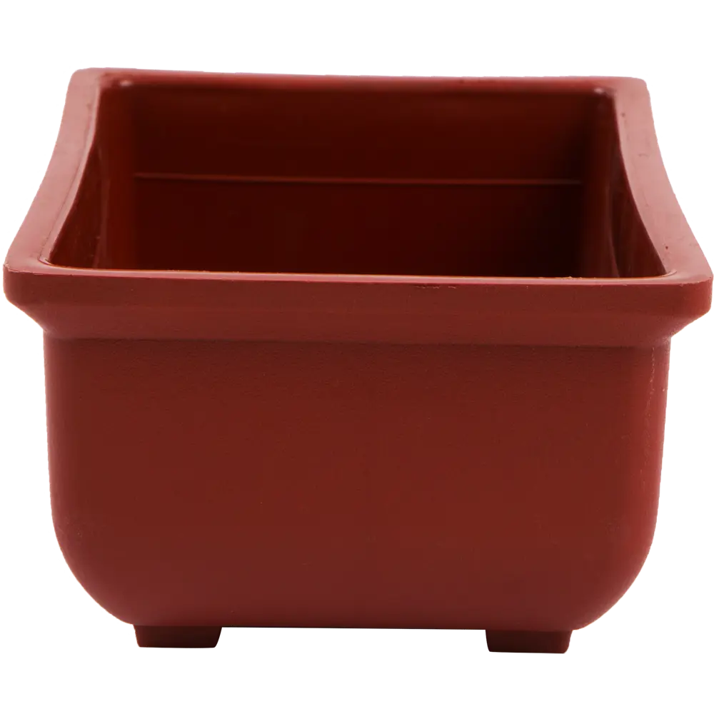 Горшок цветочный для бонсай Газонcity 15x6x6 см v0.75 л пластик терракотовый Бонсайница STLM-2072646 - Вид №1
